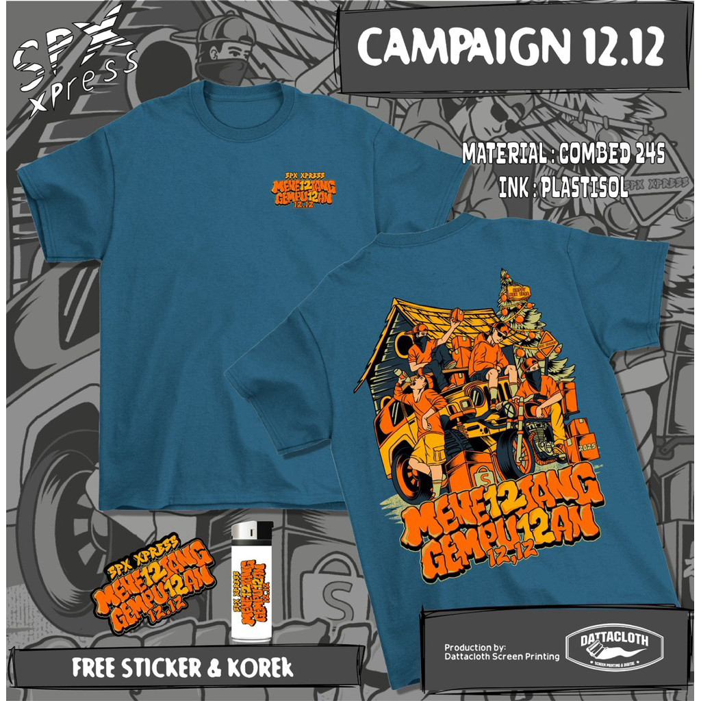 Spx Express 12-12 เสื้อยืด Campaign/Ivent