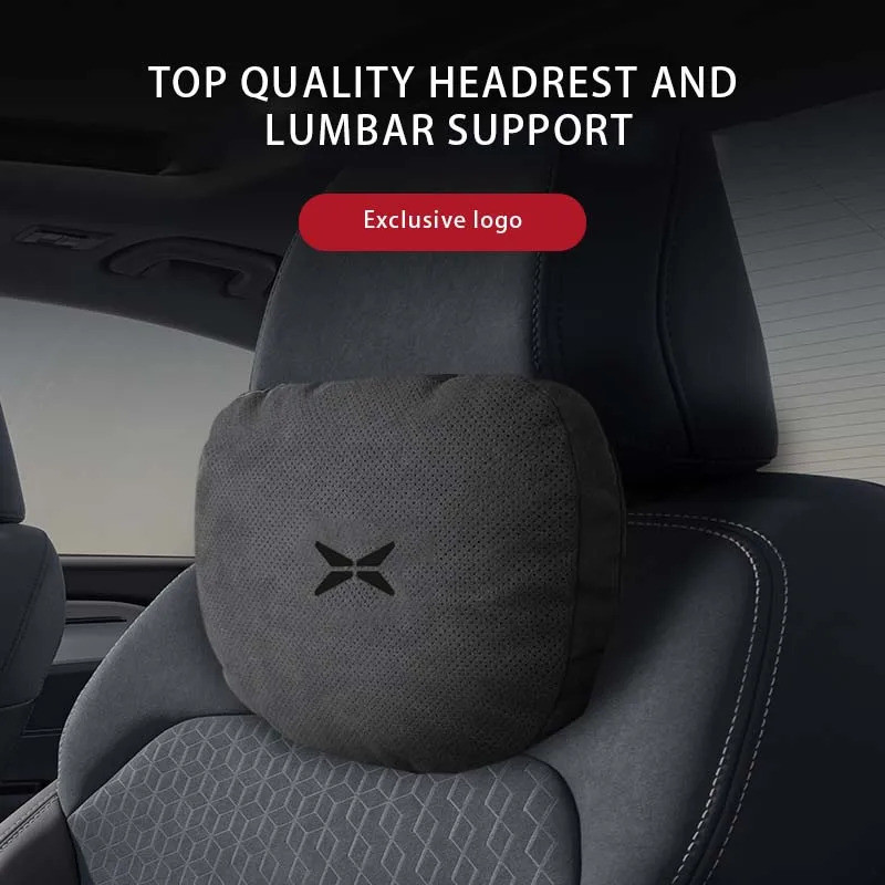 รถคอหมอนที่นั่ง Headrest Lumbar Spine Protectio สําหรับ Xpeng P7 G9 G3 G3i P5 X2 N5 F30 H93 Beta อุป