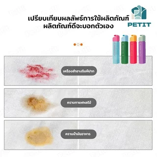 ปากกาขจัดคราบ ปากกาพกพา ขจัดคราบฉุกเฉิน 12ml หัวคู่พร้อมแปรง ไม่มีน้ำ ขนาดเล็กและพกพาสะดวก ขจัดคราบได้อย่างรวดเร็ว