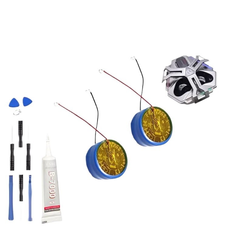 เหมาะสําหรับ Walker HECATE GX07 HECATE GX05 ชุดหูฟังตัดเสียงรบกวนไร้สายที่แท้จริงแบตเตอรี่ 55mAh