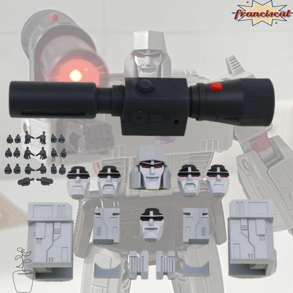 FRANCISCAL เกราะไหล่, พร้อมแบตเตอรี่เรซิ่น Megatron Bright Hand Accessories, พิมพ์เปลี่ยนชุดอัพเกรดม