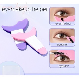 Eye Makeup Auxiliary Bezel Smudge proof Eyelash Eyeliner Helper Easy To Makeup Long handle