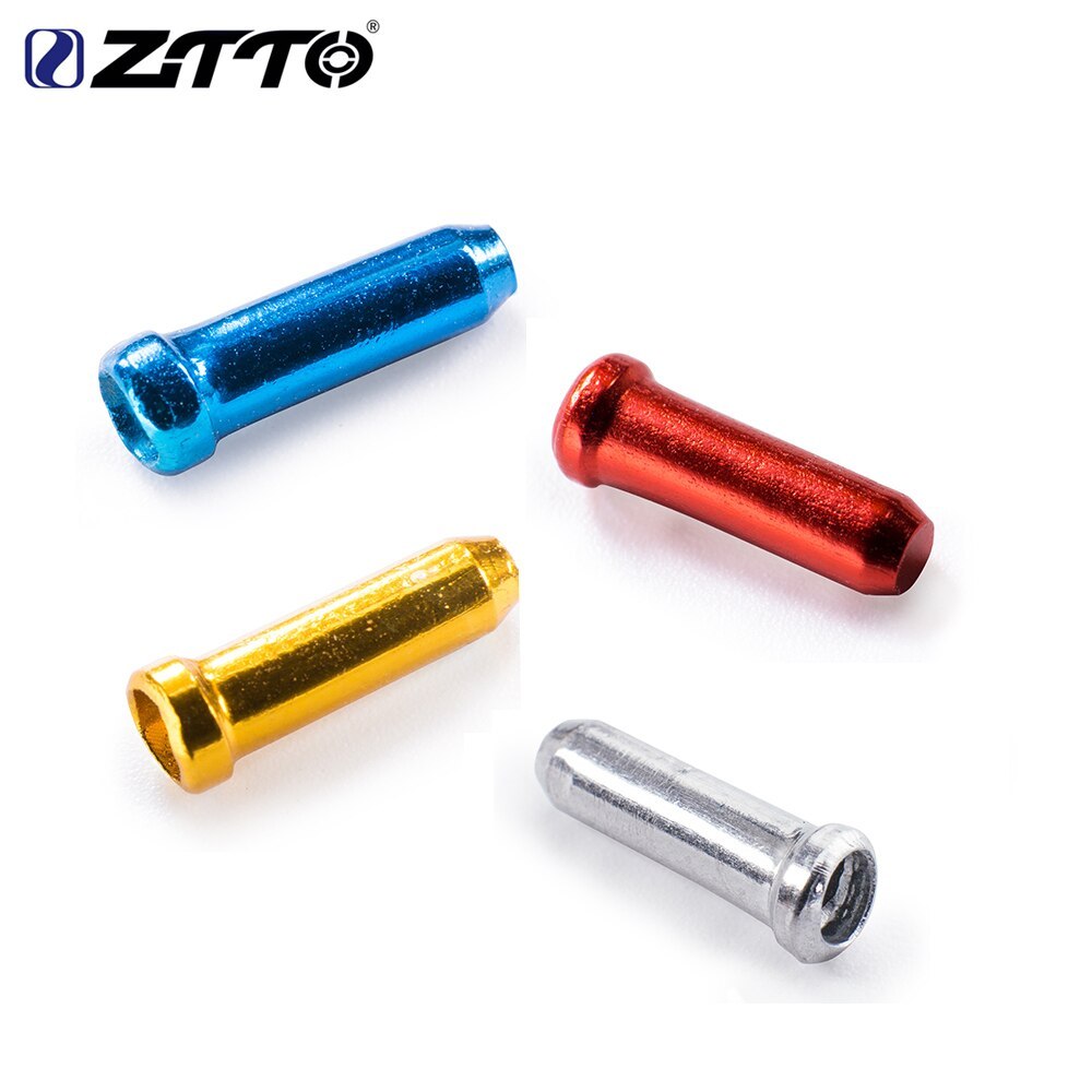 ZTTO MTB Road Bike Inner Wire End Caps 50pcs Shifter Cable Tips Wire Brake Shift Derailleur Crimps B
