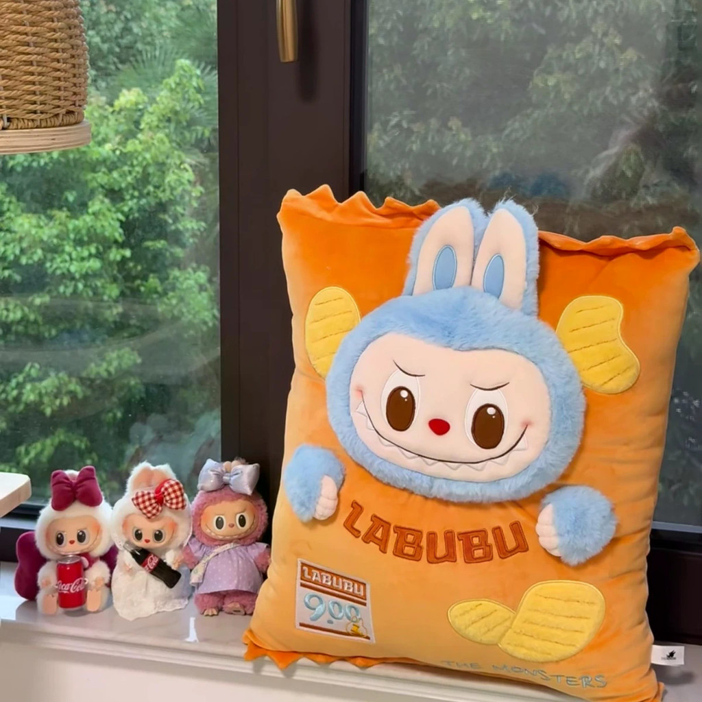 น่ารักรสแปลกมันฝรั่งทอด Labu Doll Cushion Super Soft ins ของขวัญวันวาเลนไทน์