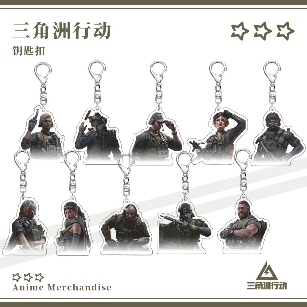 Delta Force Delta Force พวงกุญแจ Bee Doctor Red Wolf Luna Shepherd สีน้ําเงินเข้ม Ururu ไม่มีชื่อ Ve