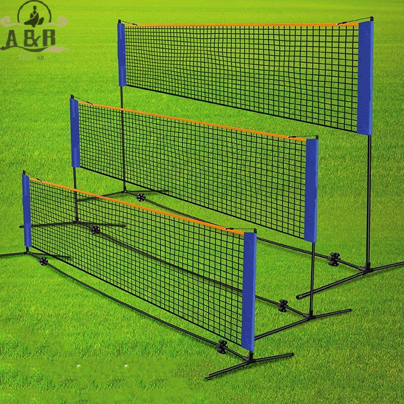 [A&B Dec] 3.1/4.1/5.1/6.1m Sport Training Standard Badminton Net Volleyball Net Easy Setup Outdoor T