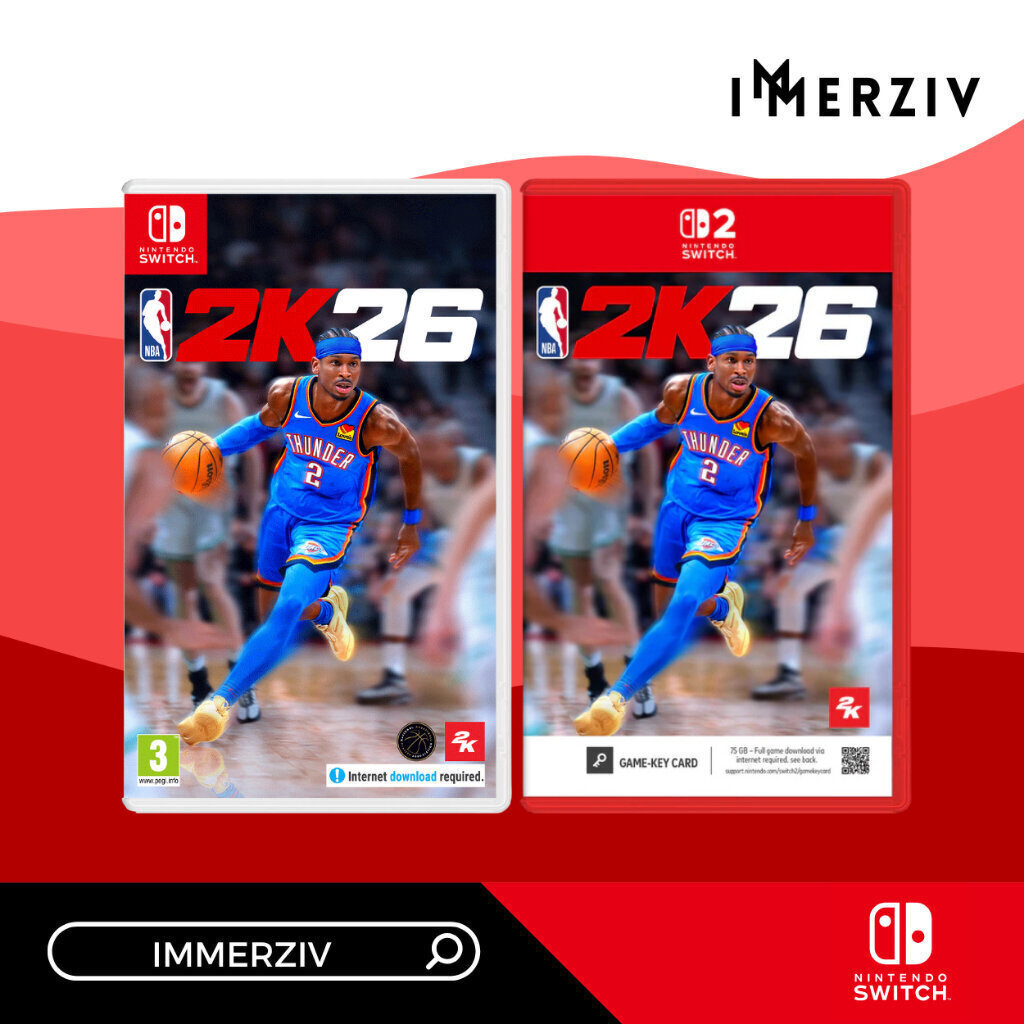 (พร้อมส่ง) SWITCH NBA 2K26 (GAME) (ENG)