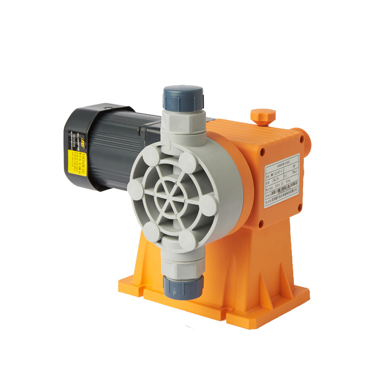 Warranty60L/H Mechanical Diaphragm Dosing Pump Metering Pump สําหรับสารเคมีจับตัวเป็นก้อนปั๊ม