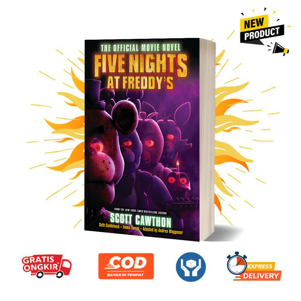 Five Nights at Freddys: The Official Movie Novel โดย Scott Cawthon (ภาษาอังกฤษ)