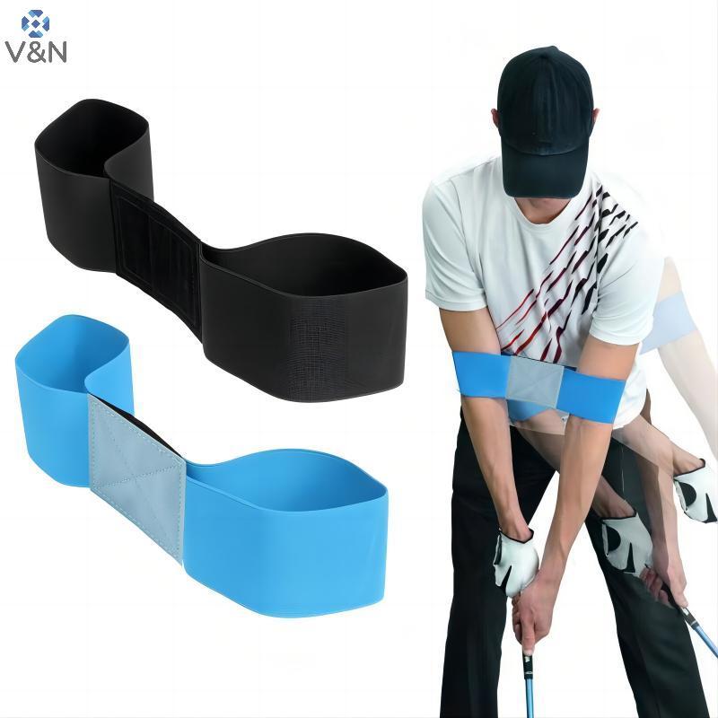 V&N 1 PC Elastic Golf Swing Trainer Arm Band Golf Swing Gesture Corrector Training Aid Golf Practici