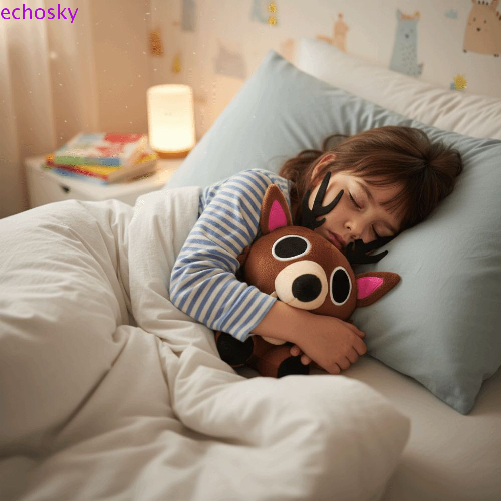 ECHOSKY Deer Plush Doll, PP Cotton 99 Nights In The Forest 99 Nights In The Forest Peripherals Toy, 