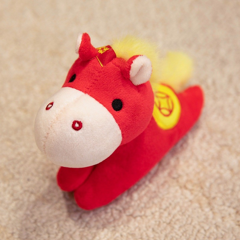 TH BABY จี้กระเป๋า ตุ๊กตาม้า สีดำ พวงกุญแจ ม้าโพนี่โกรธ ผ้ากำมะหยี่ ขนนิ่ม ของขวัญวันเกิด new year - รูปที่ 5