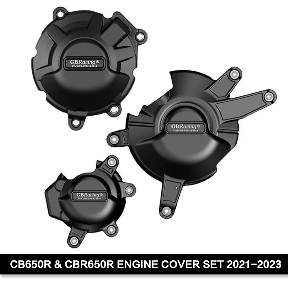 อุปกรณ์เสริมรถจักรยานยนต์เครื่องยนต์กรณี Guard Protector สําหรับ HONDA CB650R CBR650R 2014-2025 2021 2022 CBR650R CB650RE-CLUTCH 2024 2025