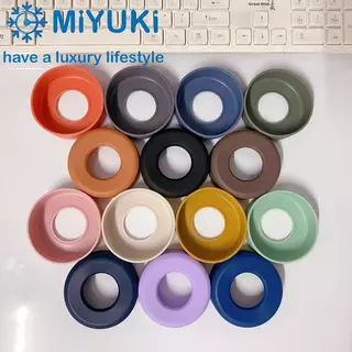 เซียวจู ที่รองแก้วซิลิโคน มีให้เลือก 14 สี สําหรับถ้วย 20-40 ออนซ์พร้อมฐานถ้วย กว้าง 7.1 - 7.5 ซม