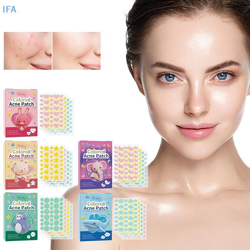 IFA 144PCS Pimple Patch สีสันที่มองไม่เห็น Skin Care สติกเกอร์คอนซีลเลอร์ Face Spot เครื่องมือแต่งหน