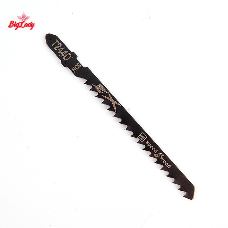 Biglady 5 ชิ้น/เซ็ต HCS 6T Jig Saw des T244D/T344D สําหรับ Fast ตัดตรงตัดใหม่