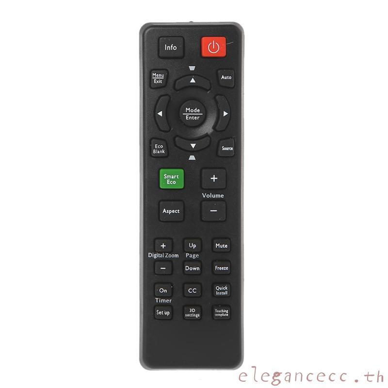 ELEGAN รีโมทคอนโทรลสําหรับ BenQ โปรเจคเตอร์ MS517 MX720 MW519 MS517F MS506 MS513 MX514 SH910 SH960 M