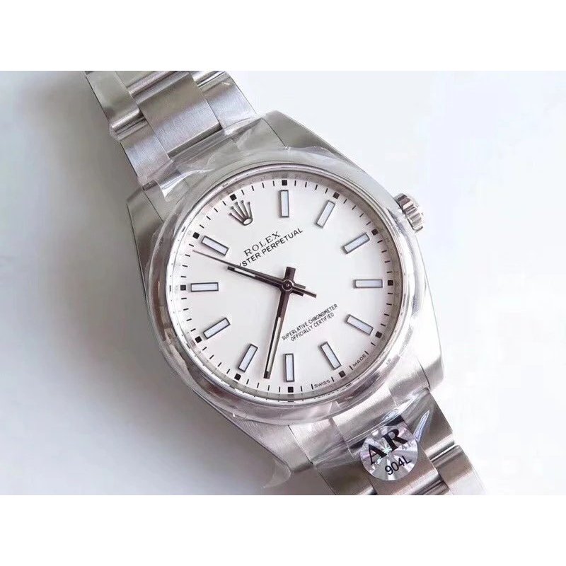 อาร์ ซุปเปอร์​งานเทพ​ R0LEX-114300สไตล์หอยนางรม​เฮงตง ซีรีส์.​เส้นผ่านศูนย์กลาง 39มม.​ติดตั้งกับการป