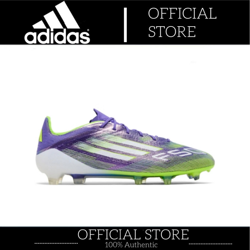 (100% Authentic)Adidas Adizero F50 Elite Firm FG รองเท้าฟุตบอลหญ้าแข็งธรรมชาติสําหรับผู้ชาย
