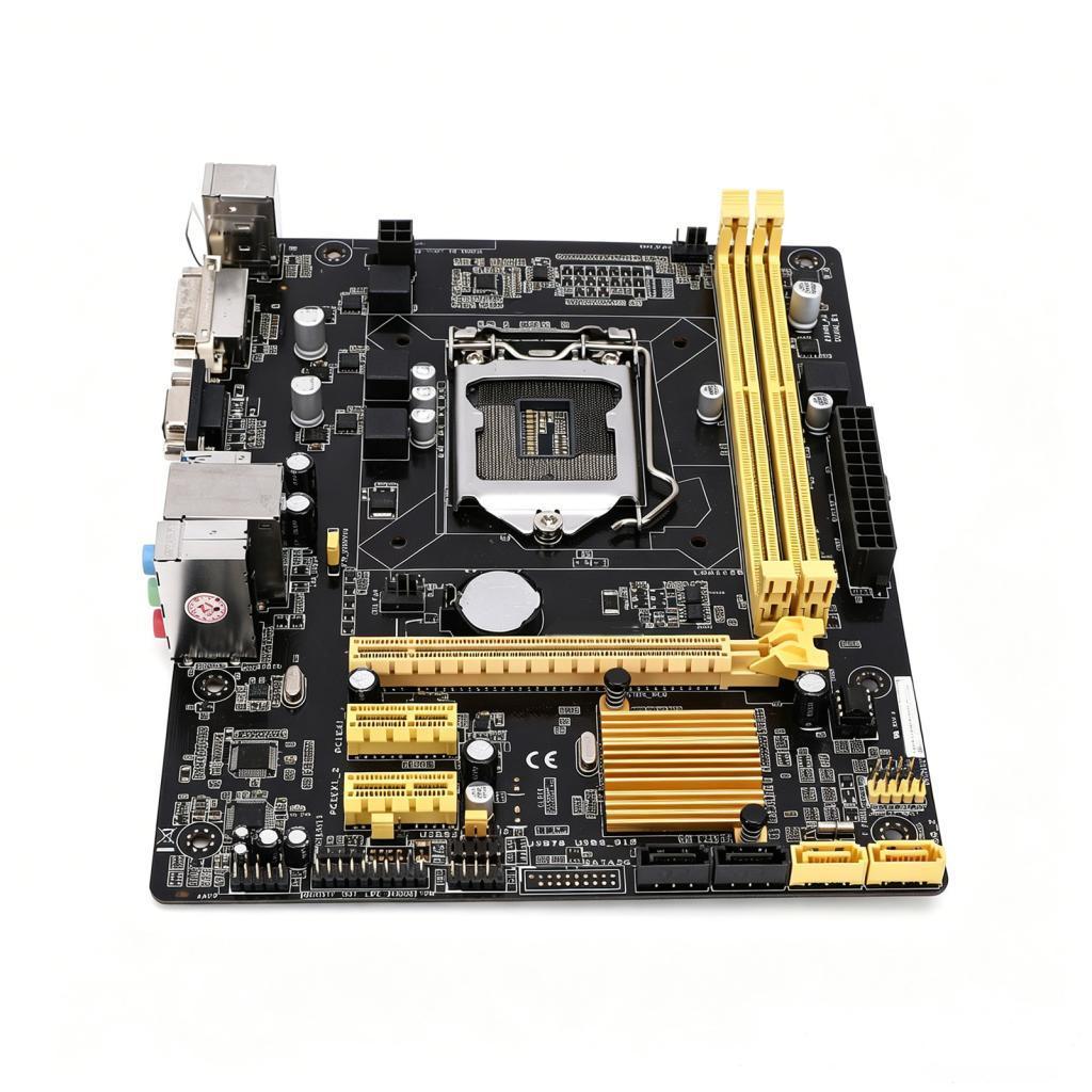 เดสก์ท็อปเมนบอร์ด LGA 1150 สำหรับ 4th Gen I7 I5 I3 DDR3 16GB ติดตั้งง่ายคอมพิวเตอร์ 3 เฟส power