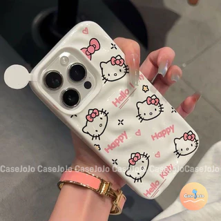 เคสผิวรอยยุบอุกกาบาต 3D ลายแมวน่ารัก สำหรับ VIVO Y20 Y36 Y91 Y16 Y17 Y28 Y02 Y17S Y21 Y91C Y03 Y19S Y22 Y15S Y29 Y04
