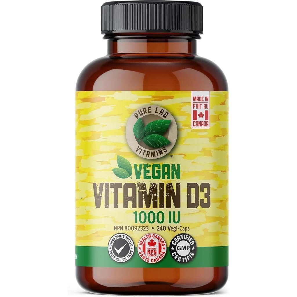 Lab s D3 1000 IU 240 VegiCaps