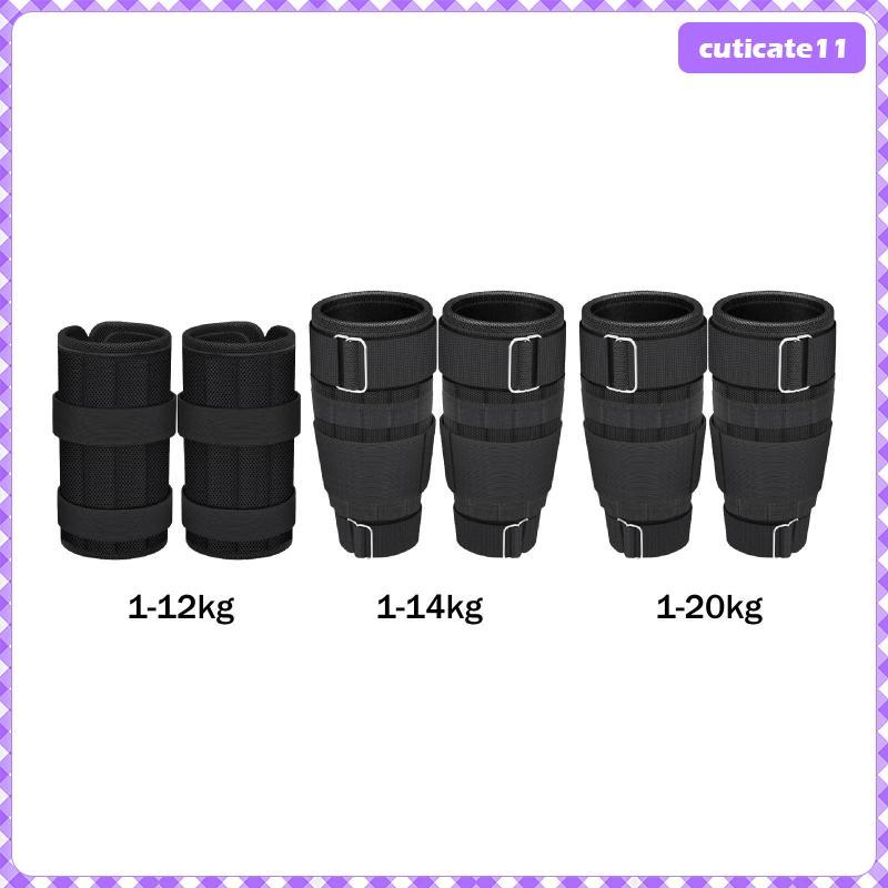 [Cuticate1] Foot Leg Weights กําไลข้อเท้าถ่วงน้ําหนักแบบปรับได้สายรัดน้ําหนักจบการศึกษาสําหรับวิ่ง C