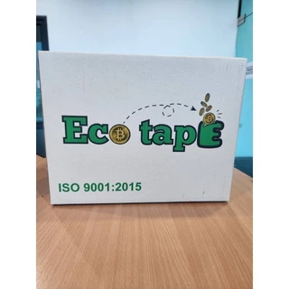 เทปกาว OPP เทปใส/น้ำตาล 2 นิ้ว ยกลัง 72 ม้วน ยาว 100 หลา หนา 40 ไมครอน ล็อต 19 ราคาส่ง พร้อมส่ง Quickcool ECO Tape