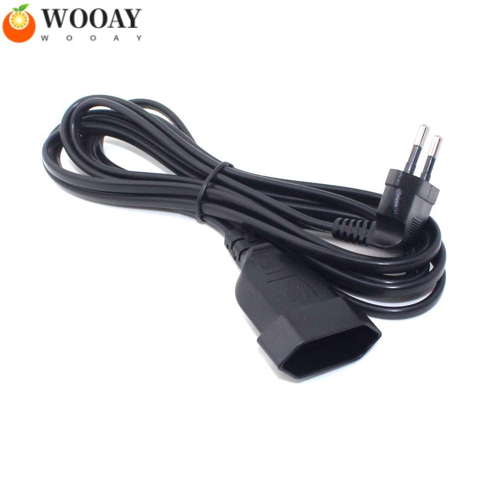 ปลั๊กตัวผู้ WEDGW 0./0.6m/1.8m/ 2Prong Bend Angled Cord สายต่อ 90 องศา