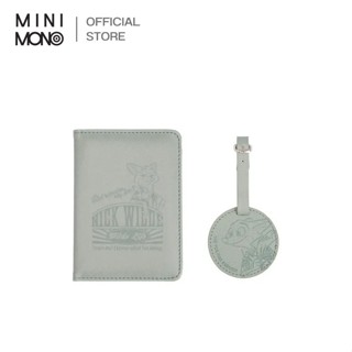 Mini Mono เคสใส่พาสปอร์ตพร้อมแท็ก ลาย Disney Zootopia ลิขสิท…