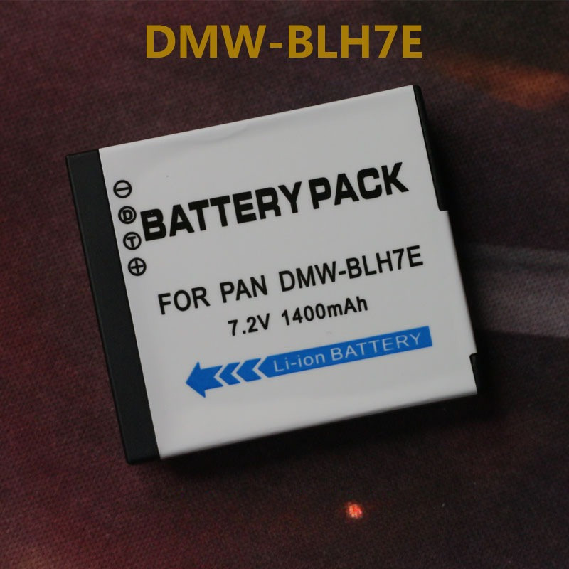 DMW-BLH7E battery compatible with Panasonic GF7 GF8 GF9 GF10 LX10 LX15 GM5 charger