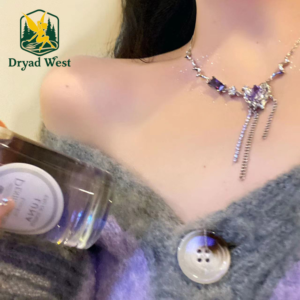 Dryad สร้อยหัวใจ เพชรสังฆาต ปรับยาวได้ ของมงคล เสริมโชค