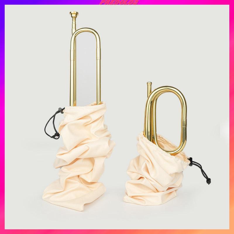 [Predolo2] ทองเหลือง Bugle Instruments Bag,อุปกรณ์เสริมการกัด,ทรัมเป็ต,Gold Bugle,Gold Bugle Organiz