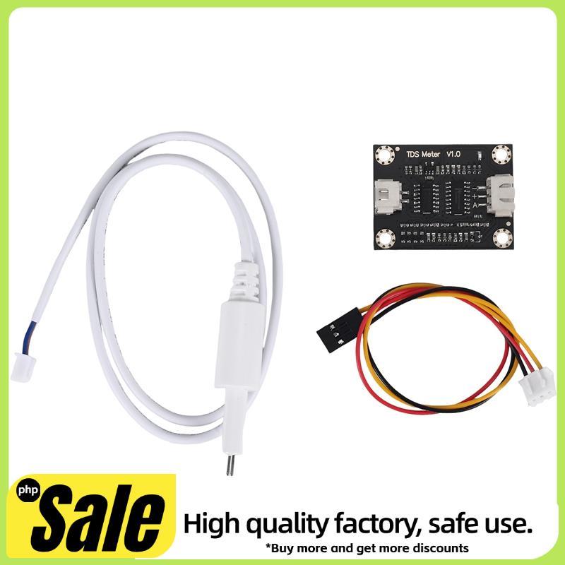 Analog TDS Sensor TDS Meter เครื่องทดสอบเซ็นเซอร์นําไฟฟ้าการตรวจจับของเหลวการตรวจสอบคุณภาพน้ํา DIY พ