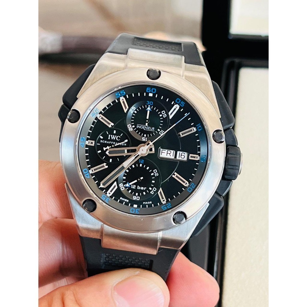 IWC IWC IWC Engineer IW376501นาฬิกาผู้ชายกลไกอัตโนมัติ 45 มม