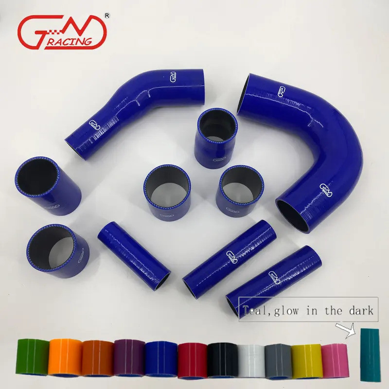 Fit 2008-2011 Lancer EVO10 EVO X CZ4A 4B11T 2.0L Turbo Intercooler ชุดท่อซิลิโคน