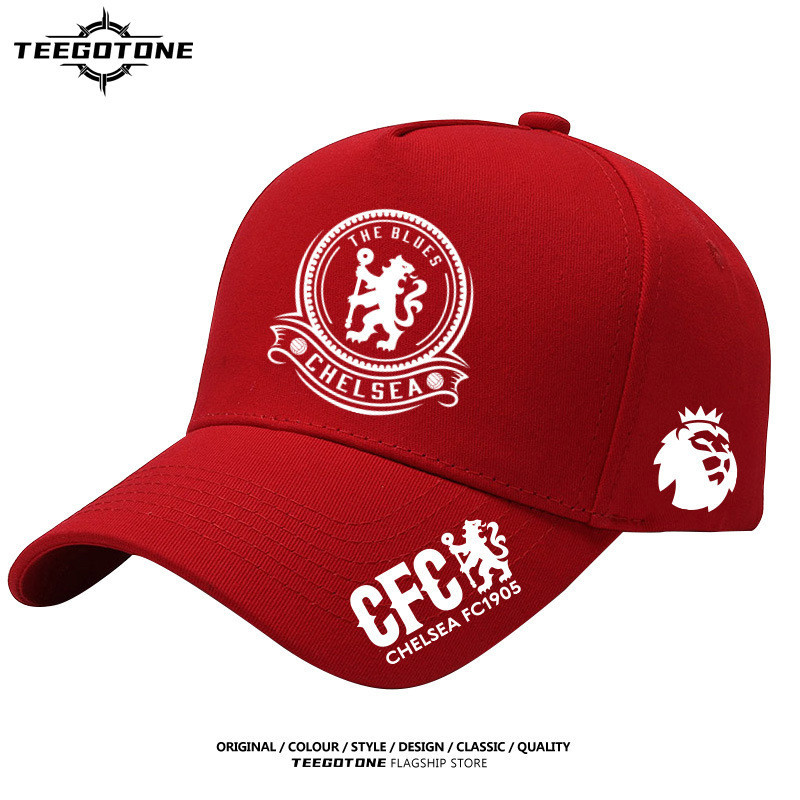 หมวกเบสบอลเชลซี สโมสรฟุตบอล ทำจากผ้าฝ้ายดูดซับเหงื่อ สวมใส่ได้ทุกโอกาสฤดูร้อนผ้าฝ้ายแท้ - รูปที่ 5