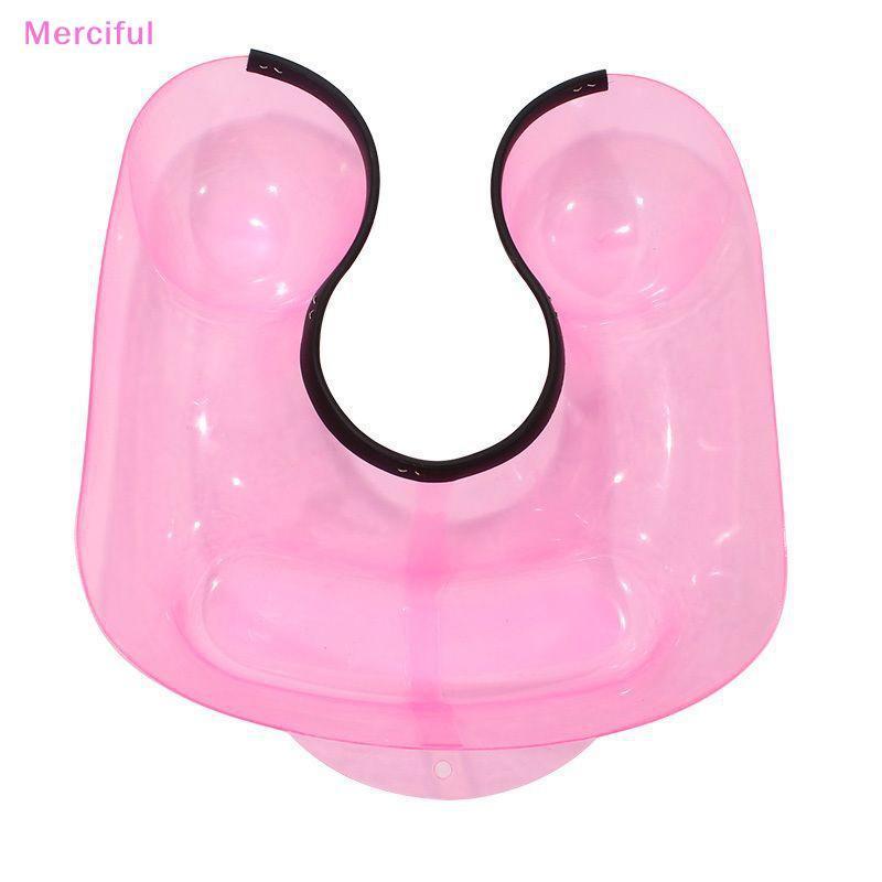 [Mer] ถาดคอนุ่มสําหรับร้านเสริมสวยช่างทําผมความงามไม่หกฟรีดัดผมสีผมไหล่คอถาดยาอ่างล้างจานเครื่องมือต