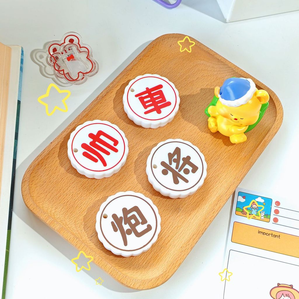 การ์ตูนการ์ตูนหมากรุกจัดส่งด่วน Express Mini Cartoon Portable Love Art Unpacking Express Unpacking E