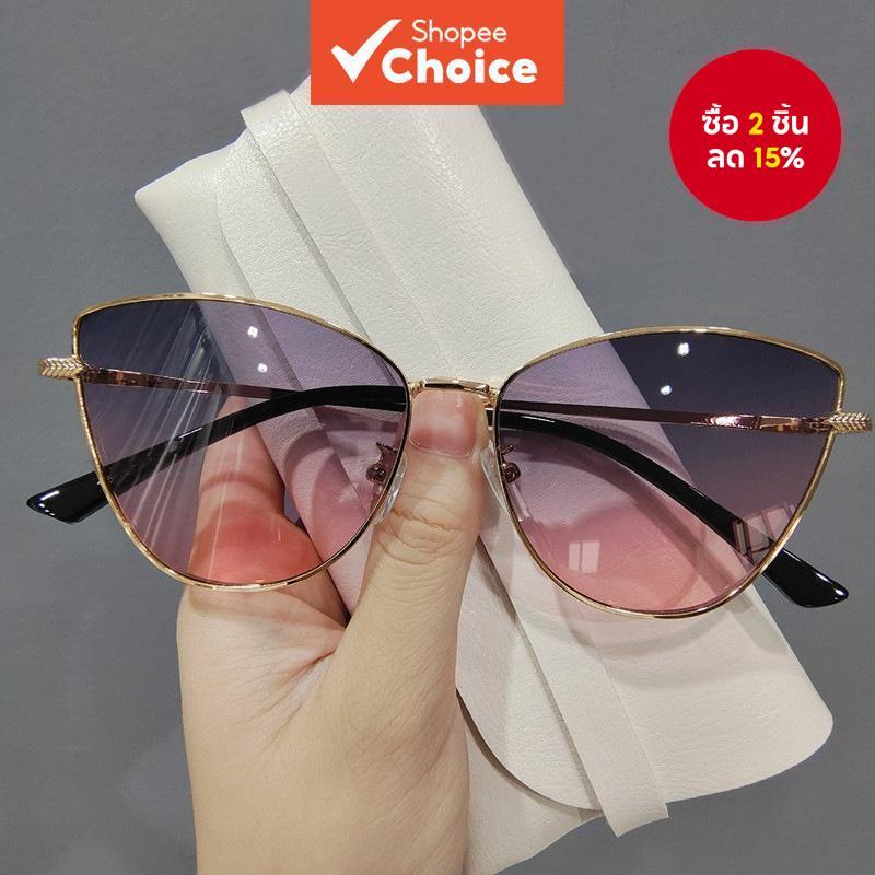 แว่นกันแดด Cat E ye – UV400 & เฉดสีแฟชั่นป้องกันรังสี