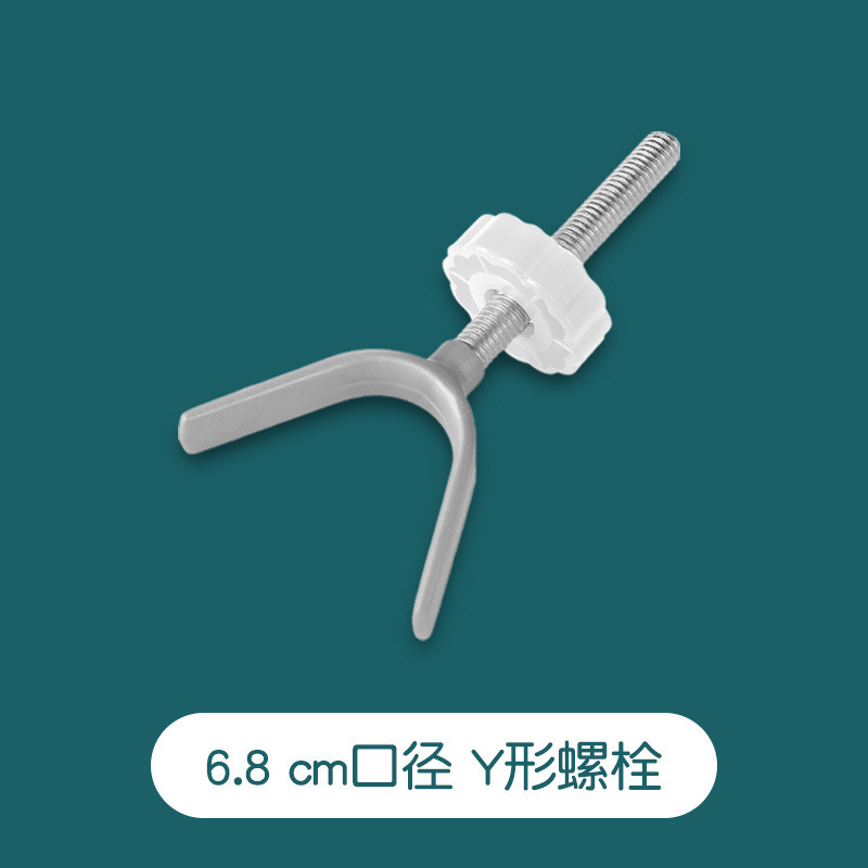 เด็กประตู Guardrail ด้านข้าง 6.8 ซม. Calibre Top Bolt อุปกรณ์เสริมบันได Guardrail ติดตั้ง Y-Shaped C