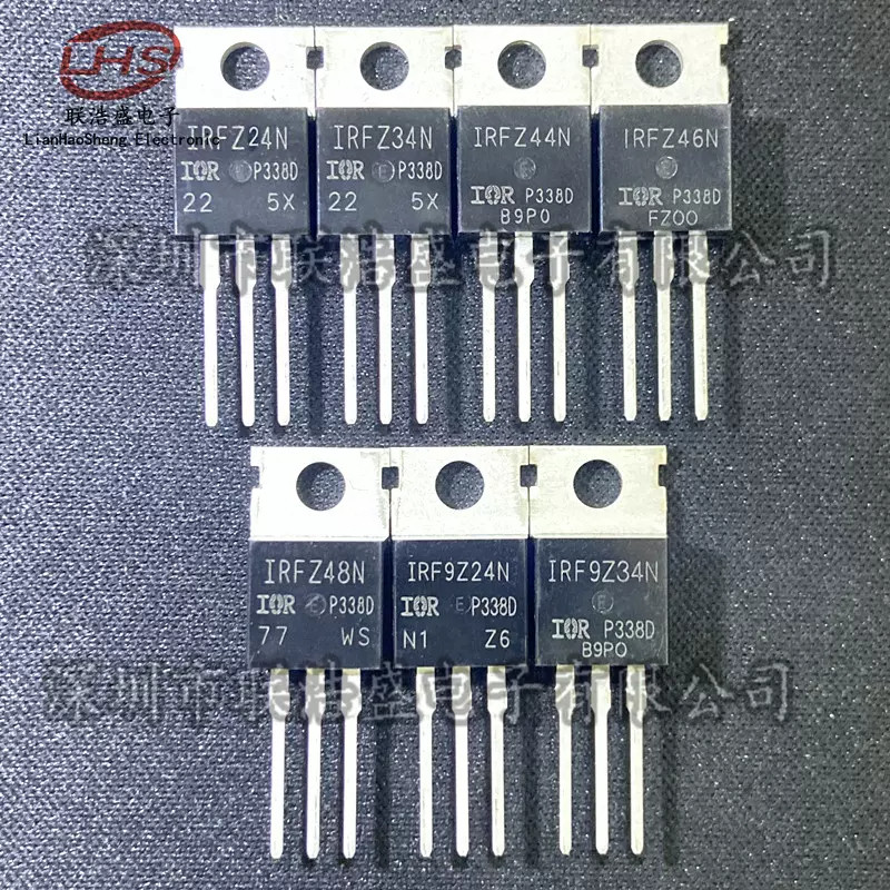 1-5PCS IRFZ24N IRFZ34N IRFZ44N IRFZ46N IRFZ48N IRF9Z24N IRF9Z34N IRF520N IRF9530N IRF9540N TO-220s ใ