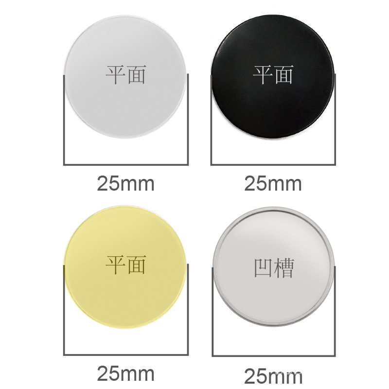 Golf Mark Golf Mark 25mm Ball Mark Blank Plating Iron logo Laser Epoxy 9MDQ