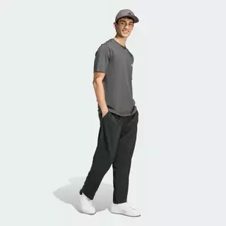 adidas ไลฟ์สไตล์ เสื้อยืดพิมพ์ลาย COFFEE CAFE CHEESECAKE ผู้ชาย สีเทา KB2499
