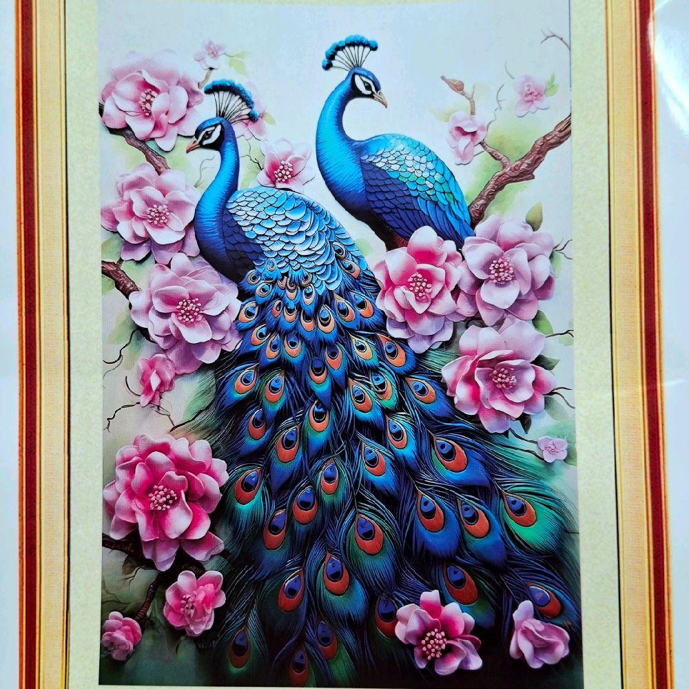 เพ้นท์ปักลายใหม่ของ HUSBAND และ HUSBAND (55 x 80ซม.) VS8311