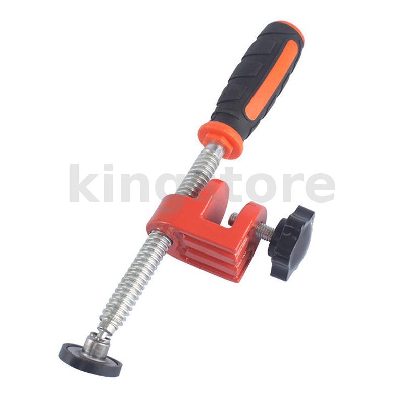 Iron Edge Clamp Quick Grip F-Clamp & C-Clamp แกนปรับเสริมสนับสนุน Secure Hold Down เครื่องมือสําหรับงานไม้