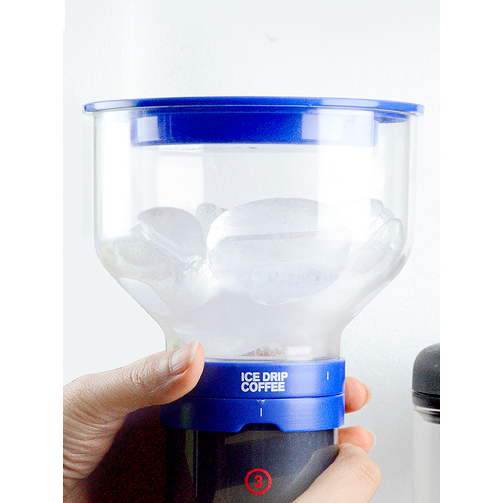 Hobby Press Ice Drip Coffee Maker Filter Press French Press Pot Household Ice Drip Hand Brew Pot Col