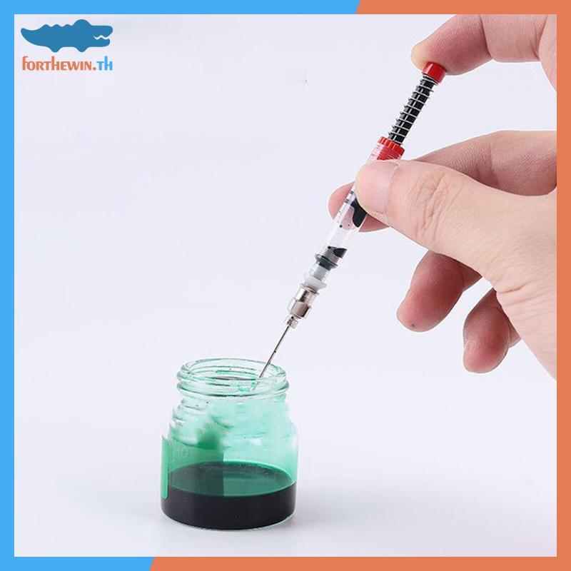 Forthewin Fountain ปากกาตลับหมึก Converter Filler ปากกาหมึกหมึกหมึก sac อุปกรณ์เครื่องมือ th