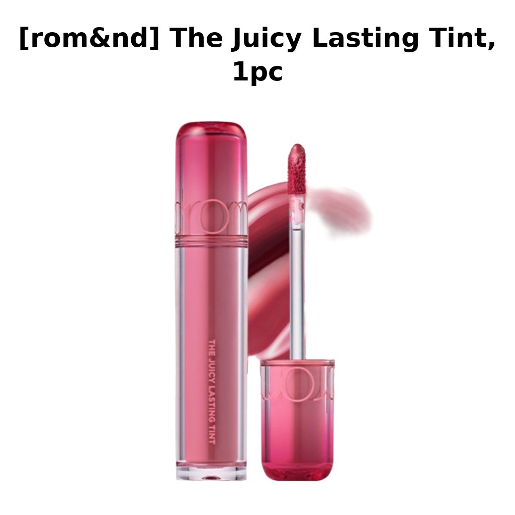 [rom&nd] The Juicy Lasting Tint, 1 ชิ้น / Korean Lip Tint / Juicy Color / ของแท้ 100% โดย tove store