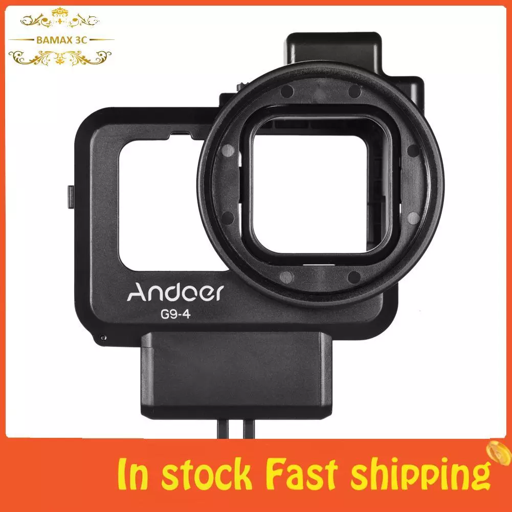 bamaxis G9-4 กรงกล้องแอคชั่นแคมเมราสำหรับ GoPro Hero 9